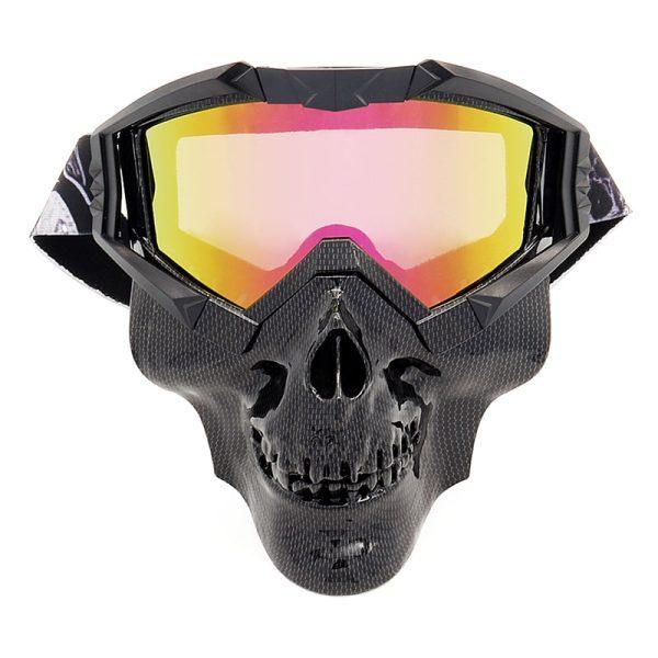 Removable Skull motorcycle mask mo009-1-07