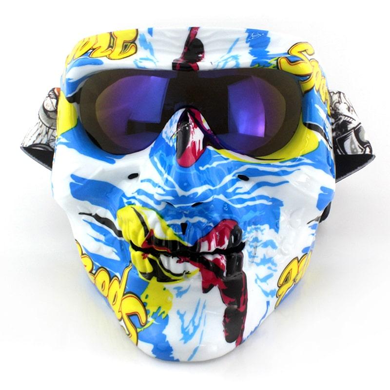 Skull Motocross Helmet Mask mo019-03