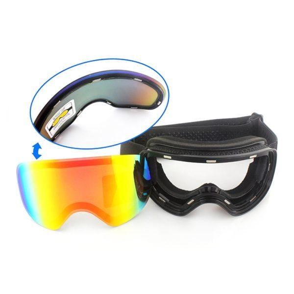 Kids Magnetic Ski Goggles JL016-1-02