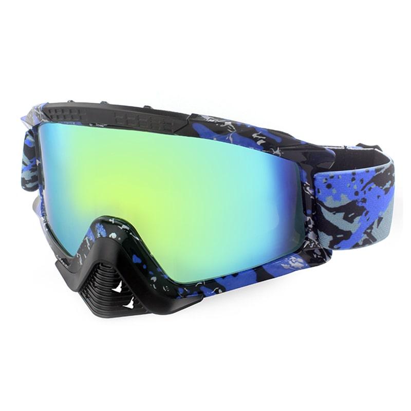 Water dyed frame off road goggles mo008-03