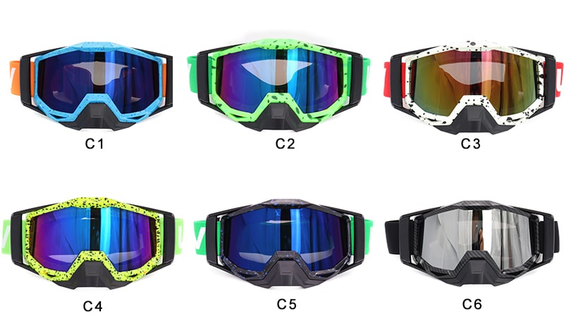 Uv Protection Best Dirt Bike Goggles PG001-1 (2)